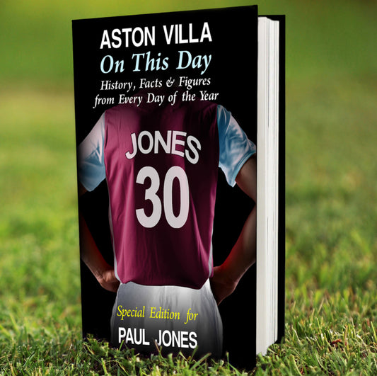 Personalised Aston Villa on this Day Book