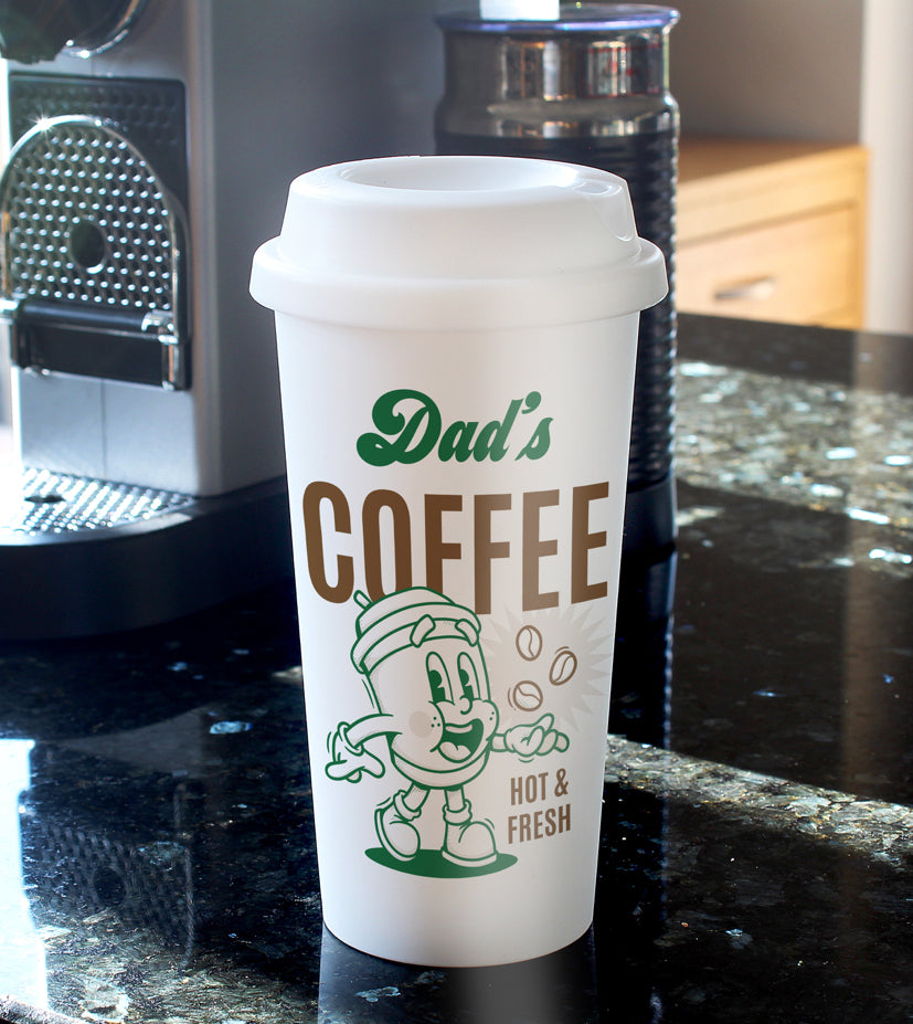 Personalised Coffee Travel Mug