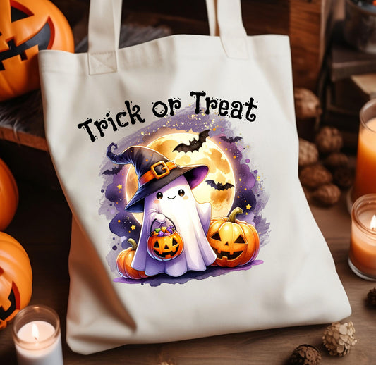 Trick or Treat Ghost Bag