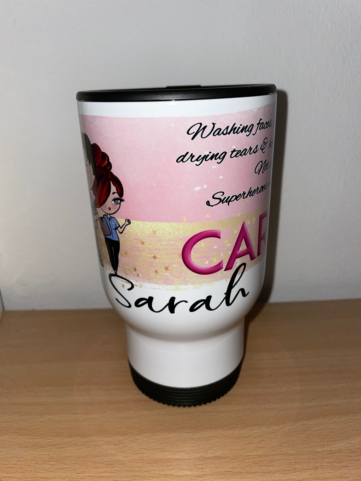 Personalised Carer Travel Mug