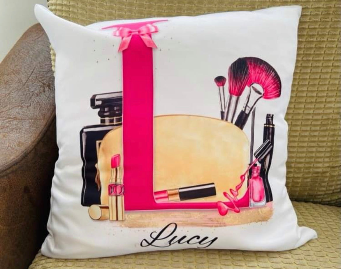 Personalised Make Up Cushion