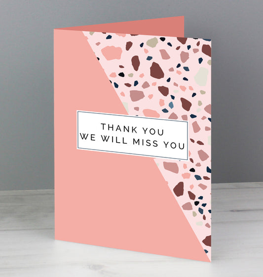 Personalised Thank You Card