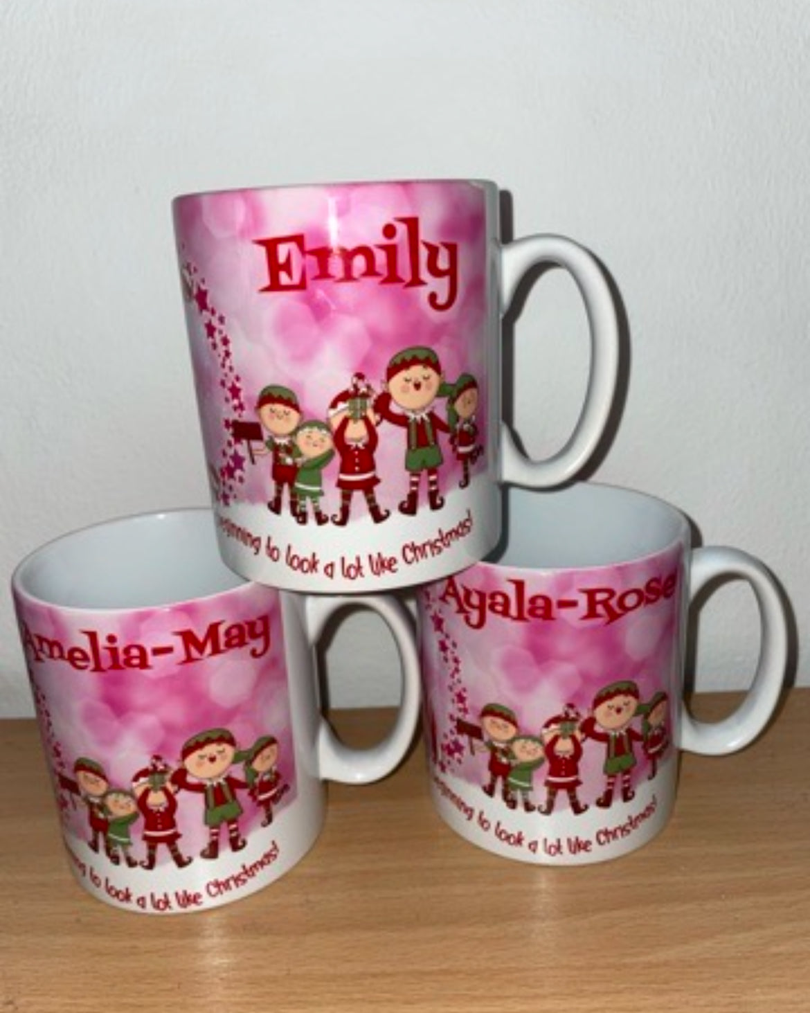 Personalised Candy Cane Hot Chocolate Mugs