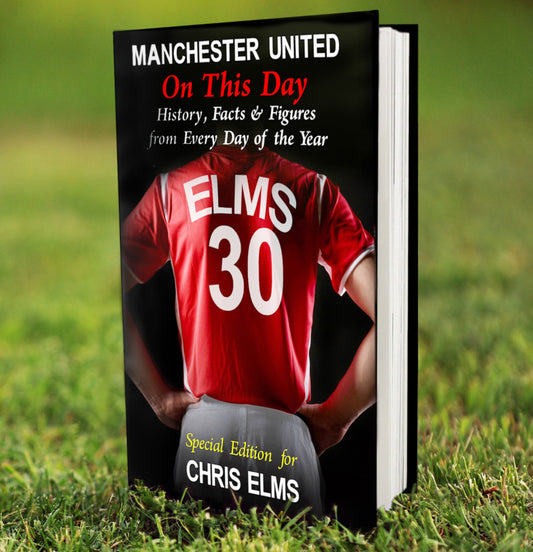 Personalised Manchester United On This Day Book