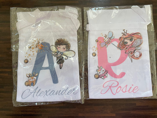 Personalised Tooth Fairy Bags