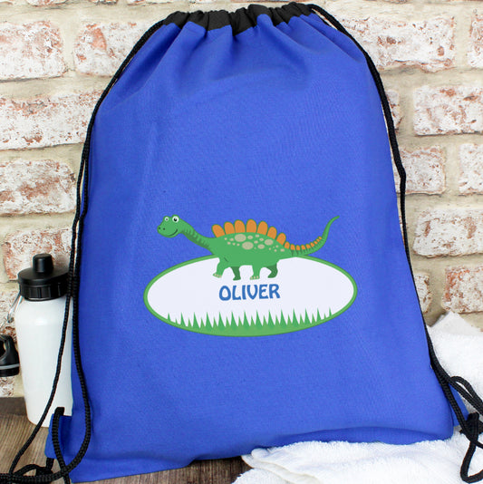 Personalised Dinosaur Kit Bag