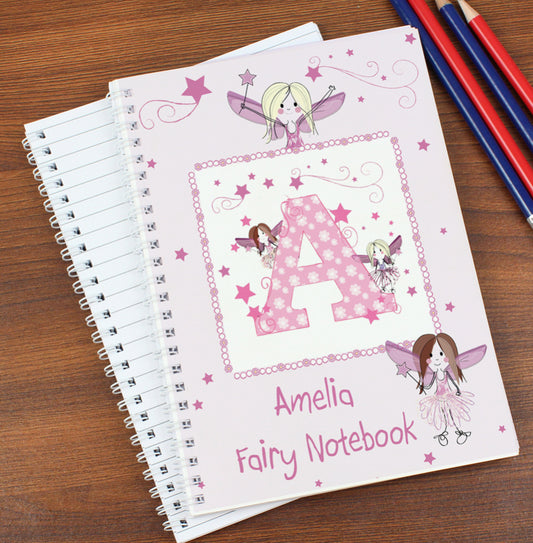 Personalised Fairy - A5 Notebook