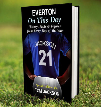 Personalised Everton on this Day Book