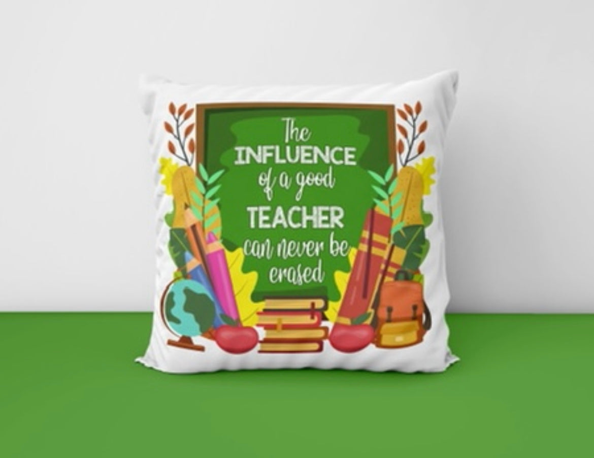 The Influence Of A Good Teacher Cushion