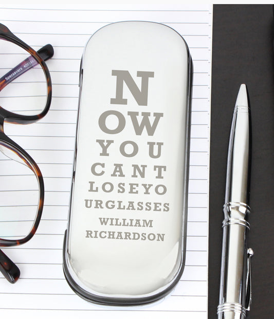 Personalised Eye Exam Glasses Case