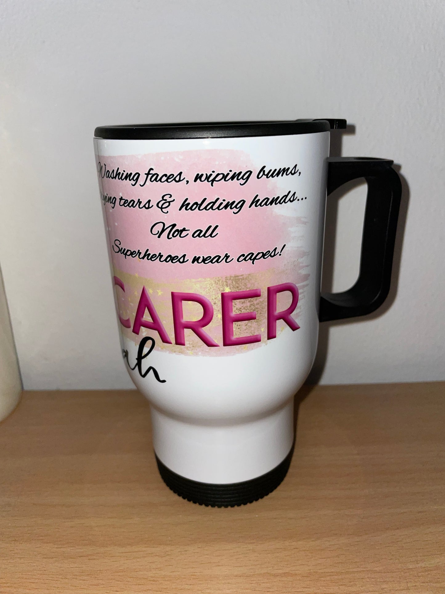 Personalised Carer Travel Mug