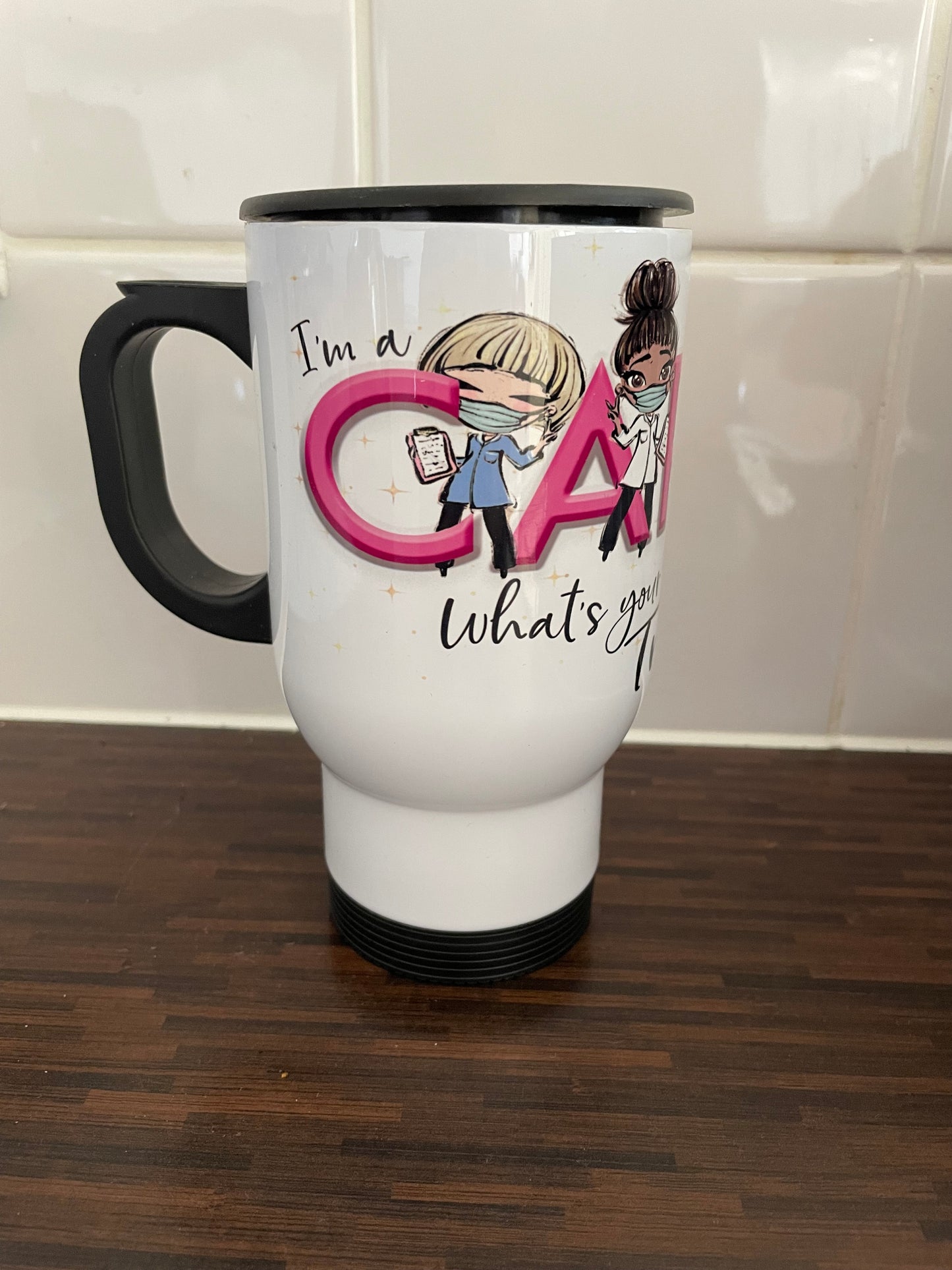 I’m A Carer Personalised Travel Mug