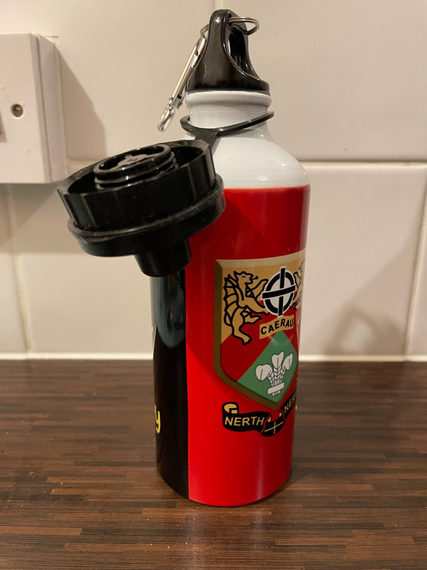 Personalised Caerau Ely RFC Water Bottle