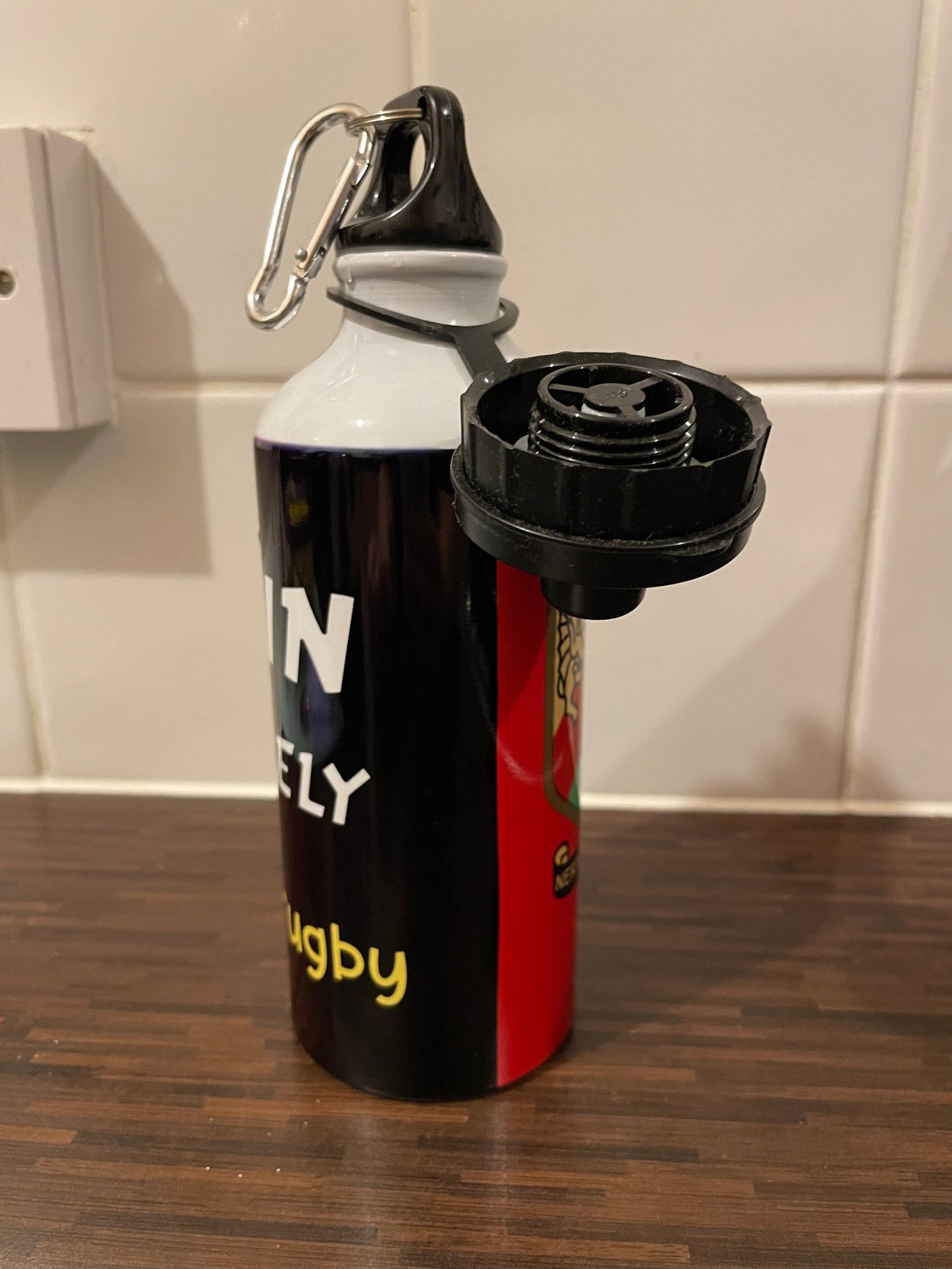 Personalised Caerau Ely RFC Water Bottle