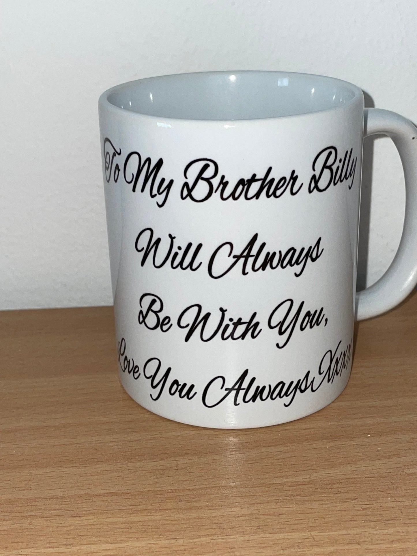 Photo Mug With Message