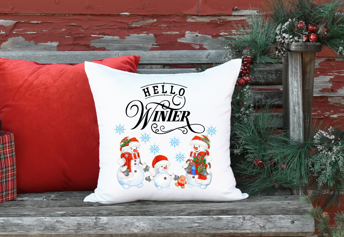 Hello Winter 40cm super Soft Cushion