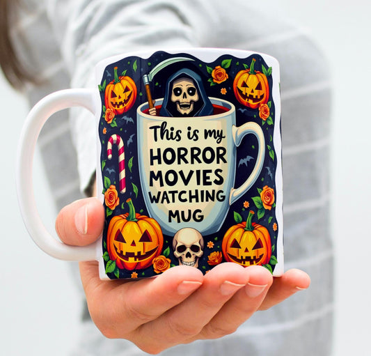 This Is My Horror Movies Watching Mug