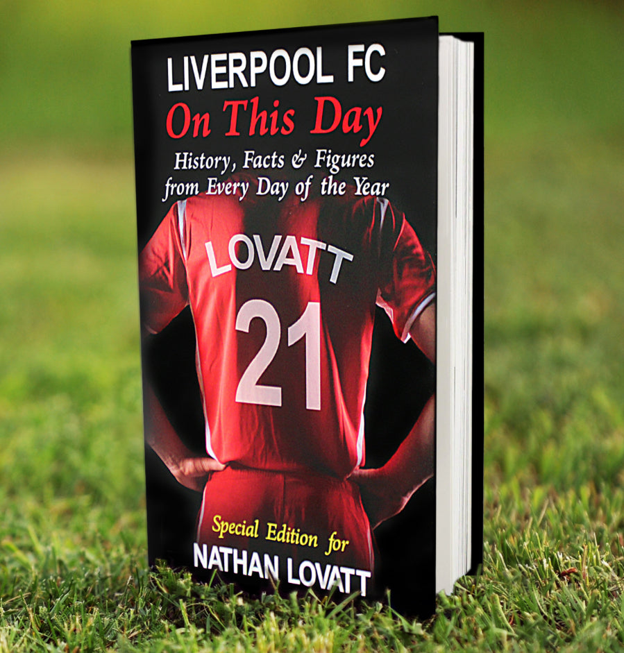 Personalised Liverpool On This Day Book