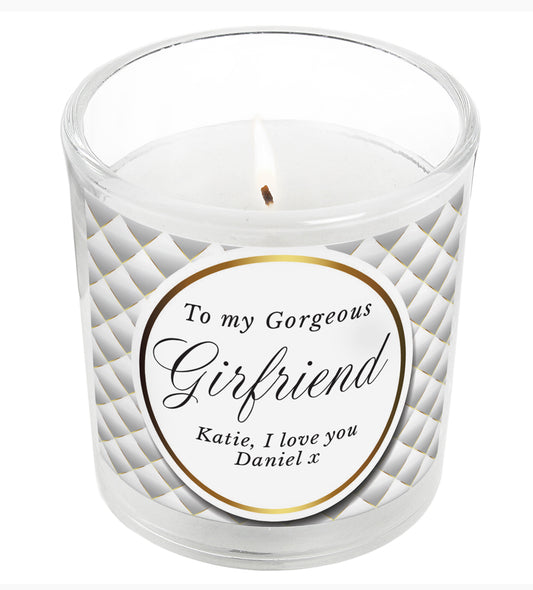 Personalised Opulent Scented Jar Candle