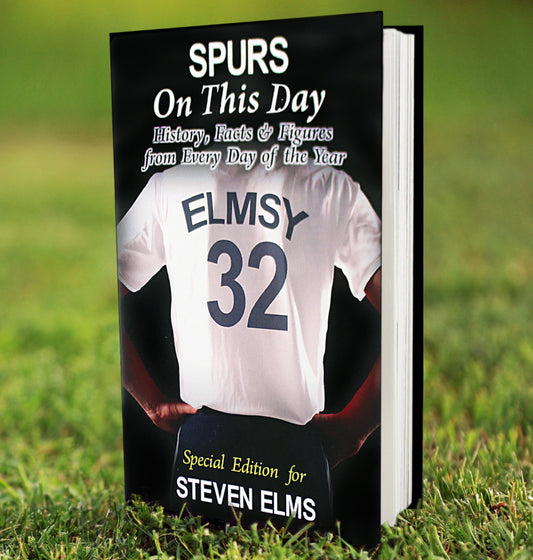 Personalised Spurs On This Day Book