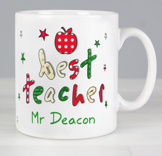 Personalised Teacher Mug