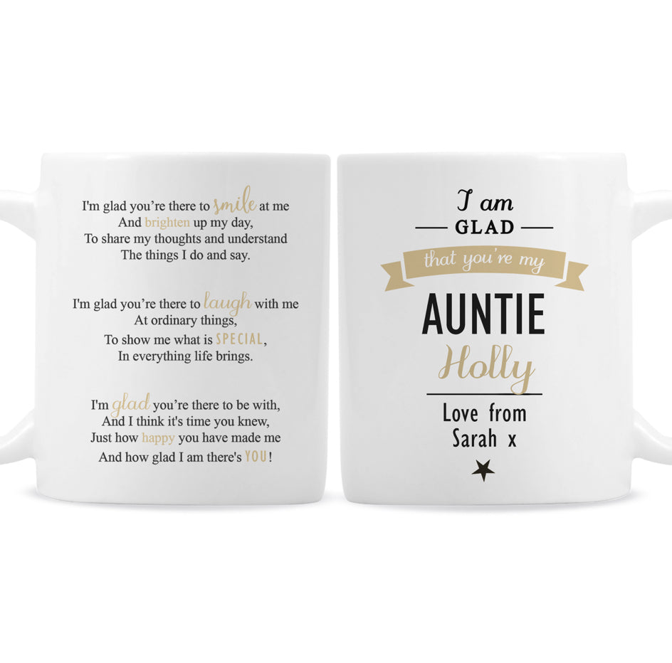 Personalised I Am Glad... Mug