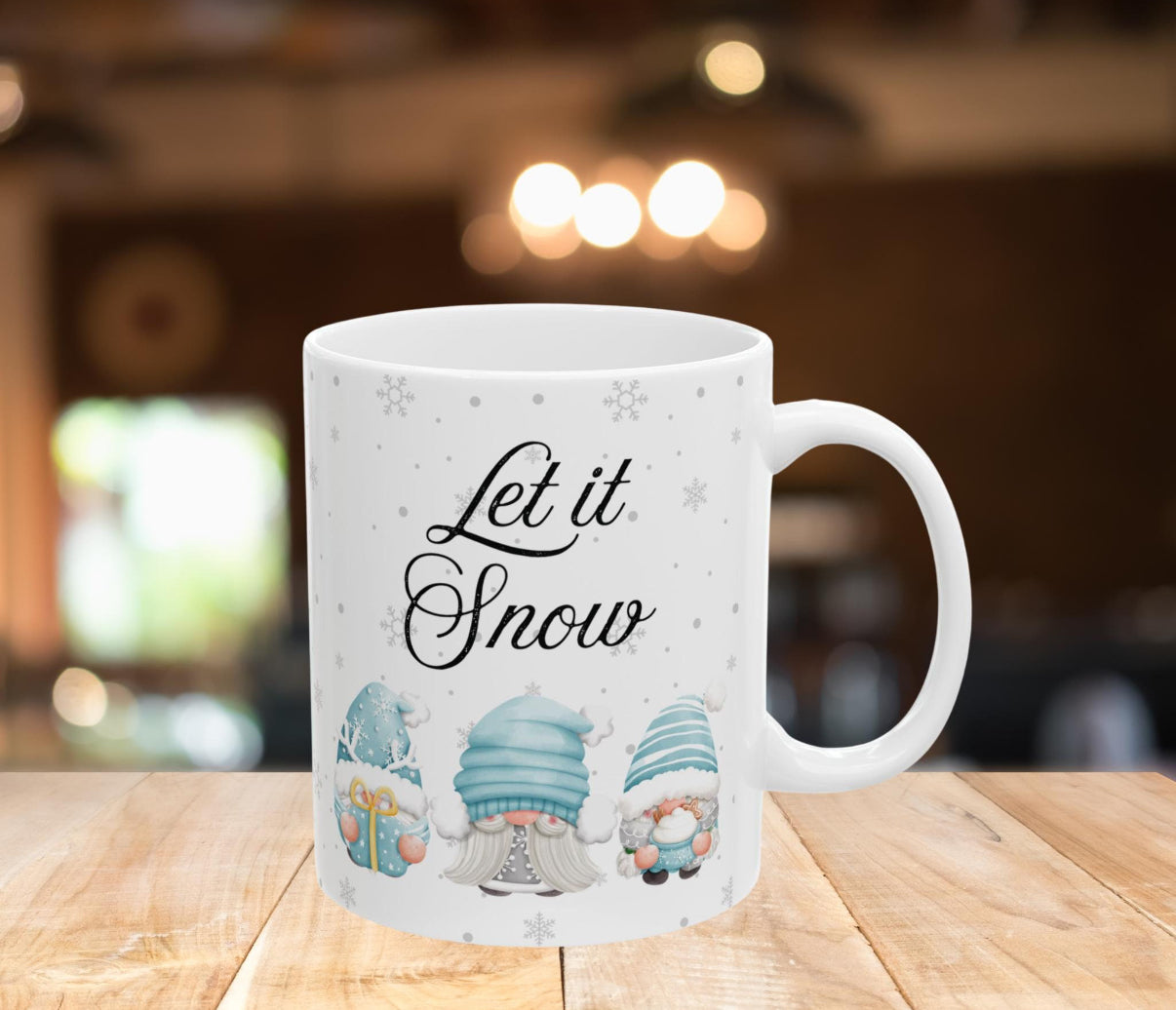 Let It Snow Gonk Mug