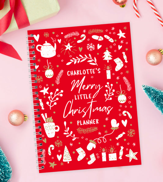 Personalised Christmas A5 Planner