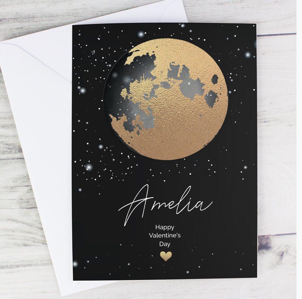 Personalised You Are My Sun My Moon Card