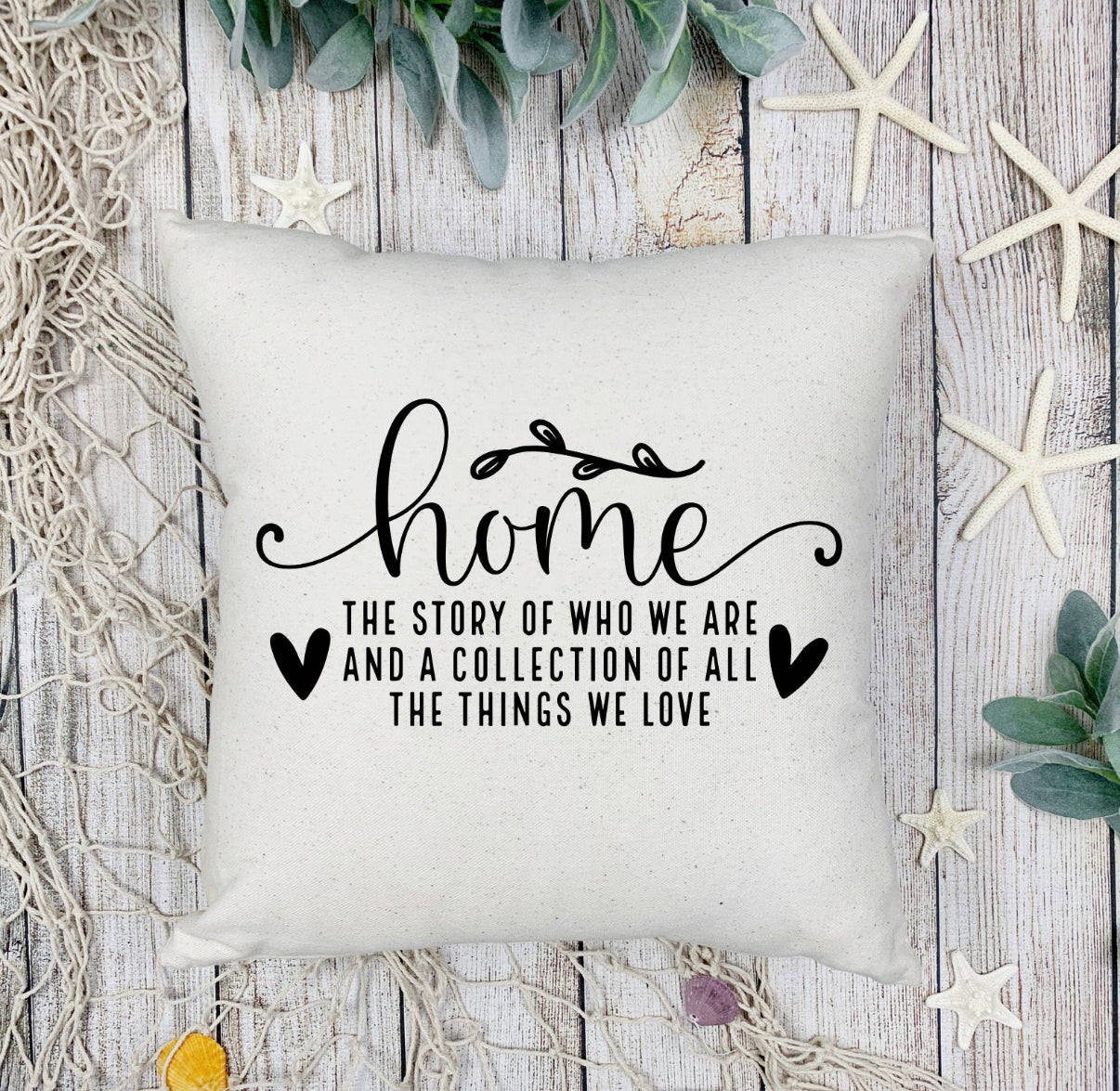 Home Quote 40cm Cushion