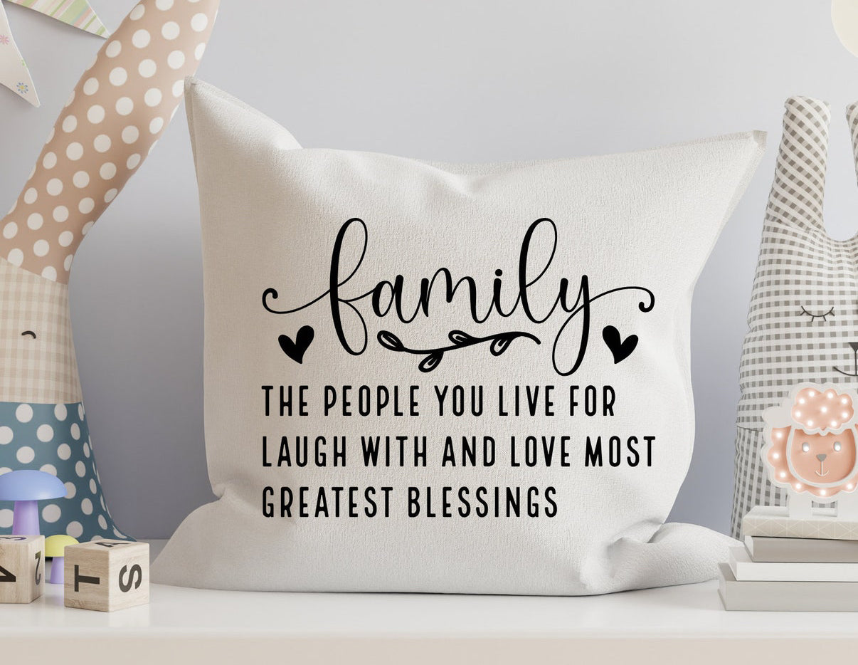 Family Quote 40cm Cushion