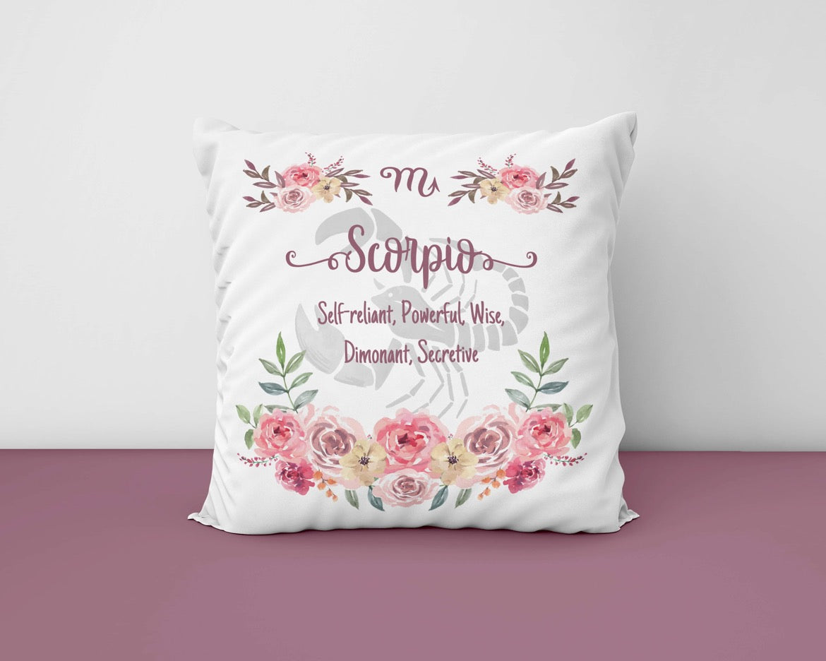 Scorpio Cushion