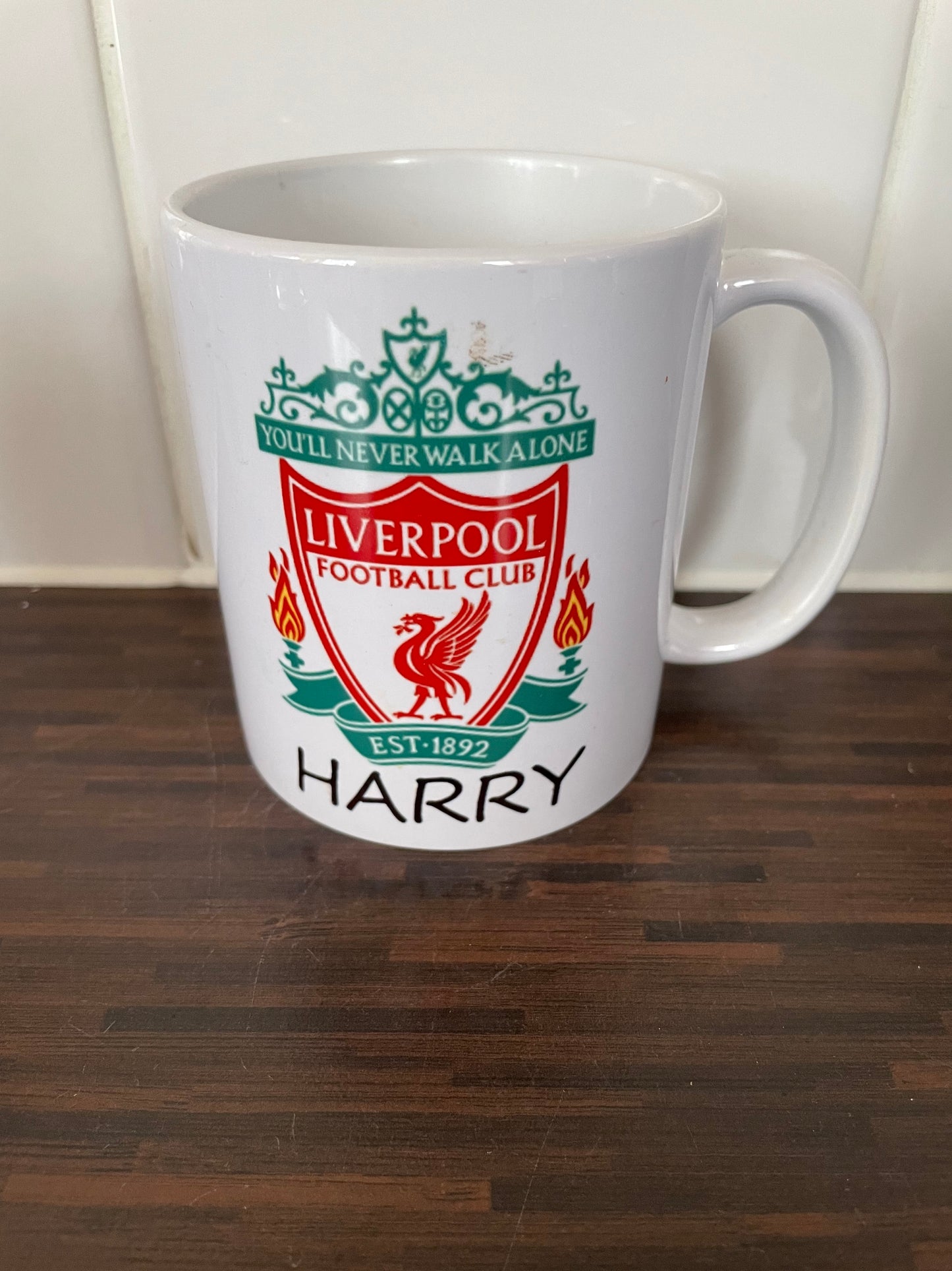 Personalised Liverpool mug