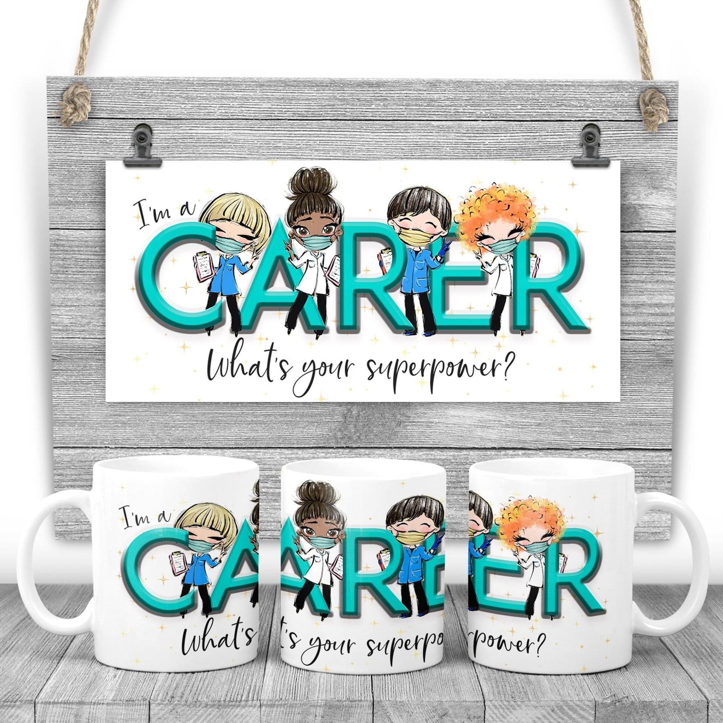 I’m A Carer What’s Your Superpower Mug